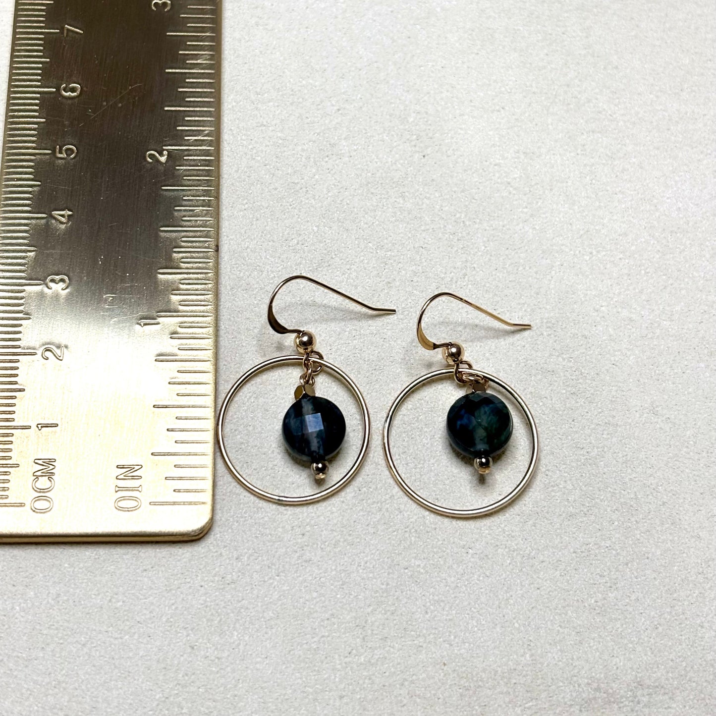 Moss Agate Earrings