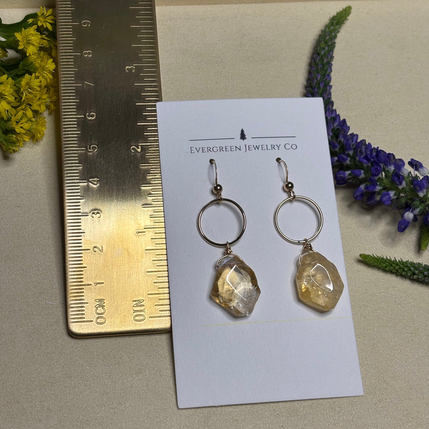 Citrine Earrings