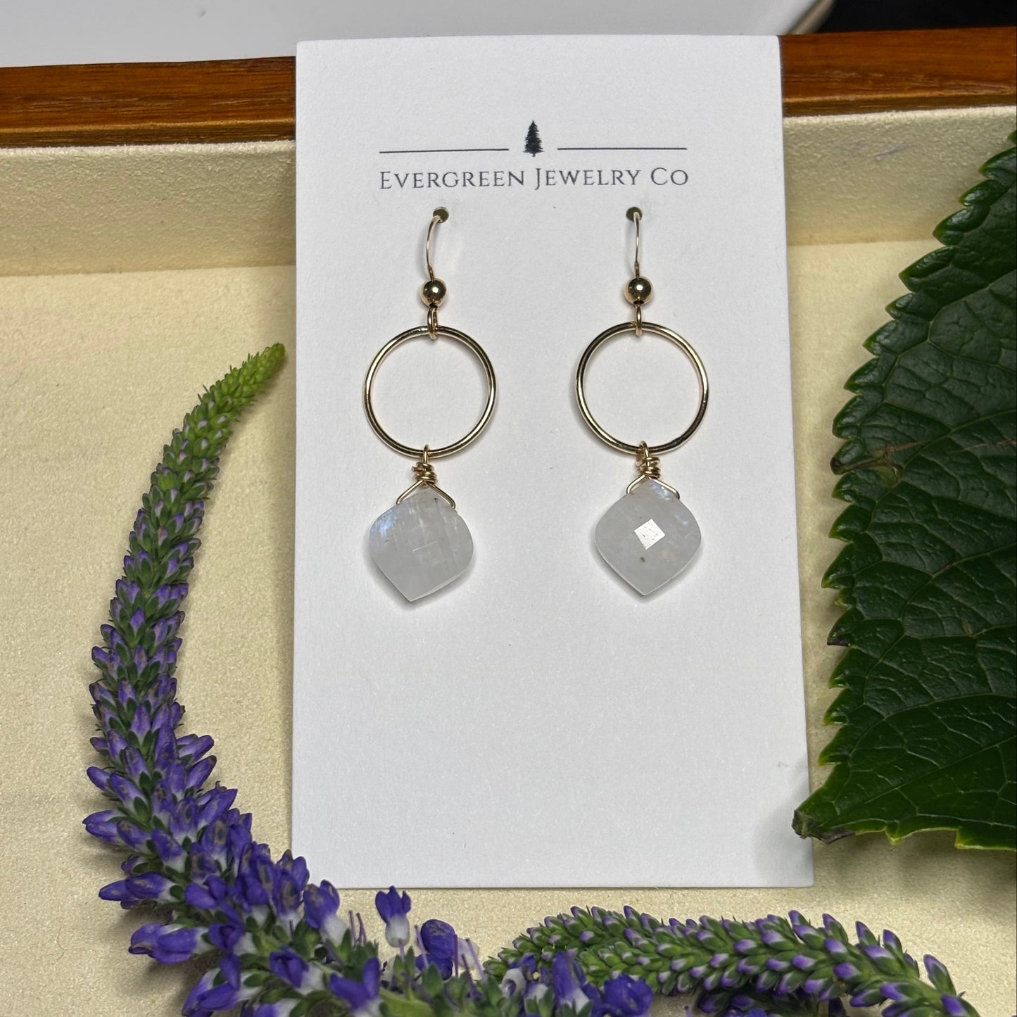Moonstone Earrings