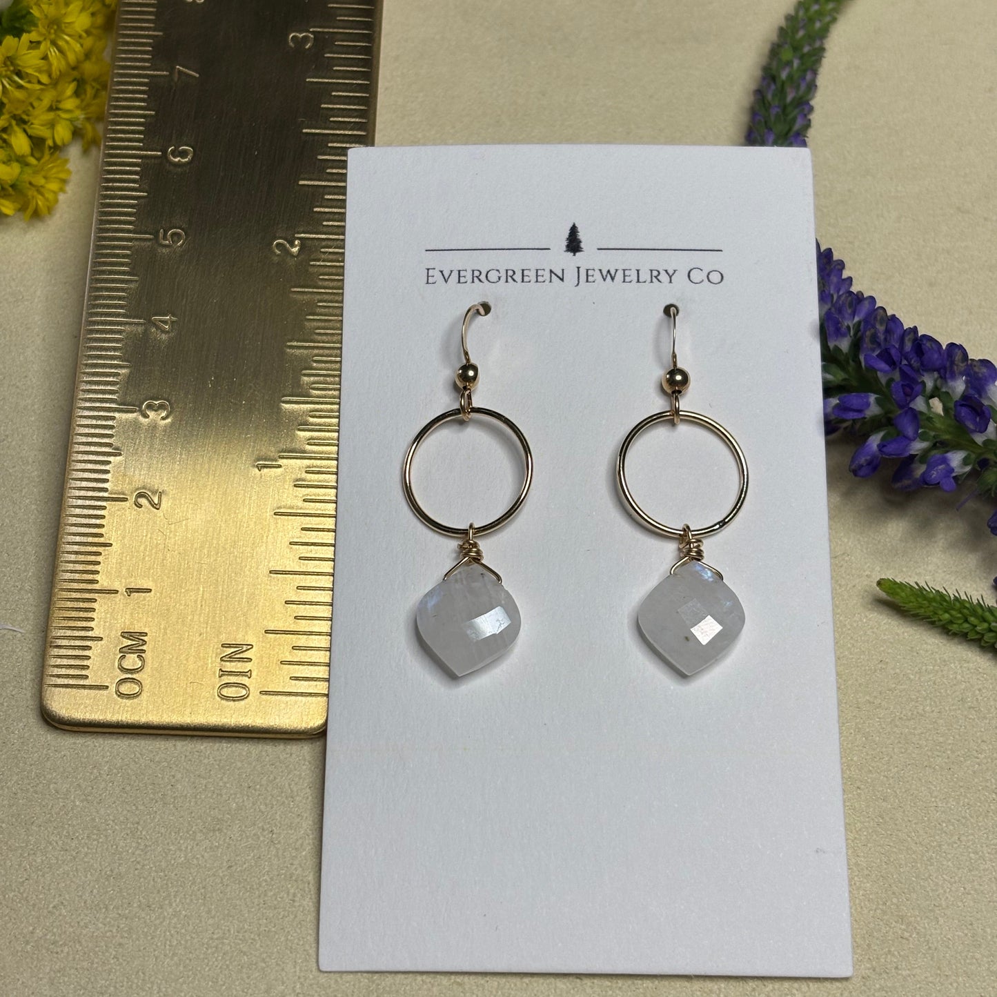 Moonstone Earrings