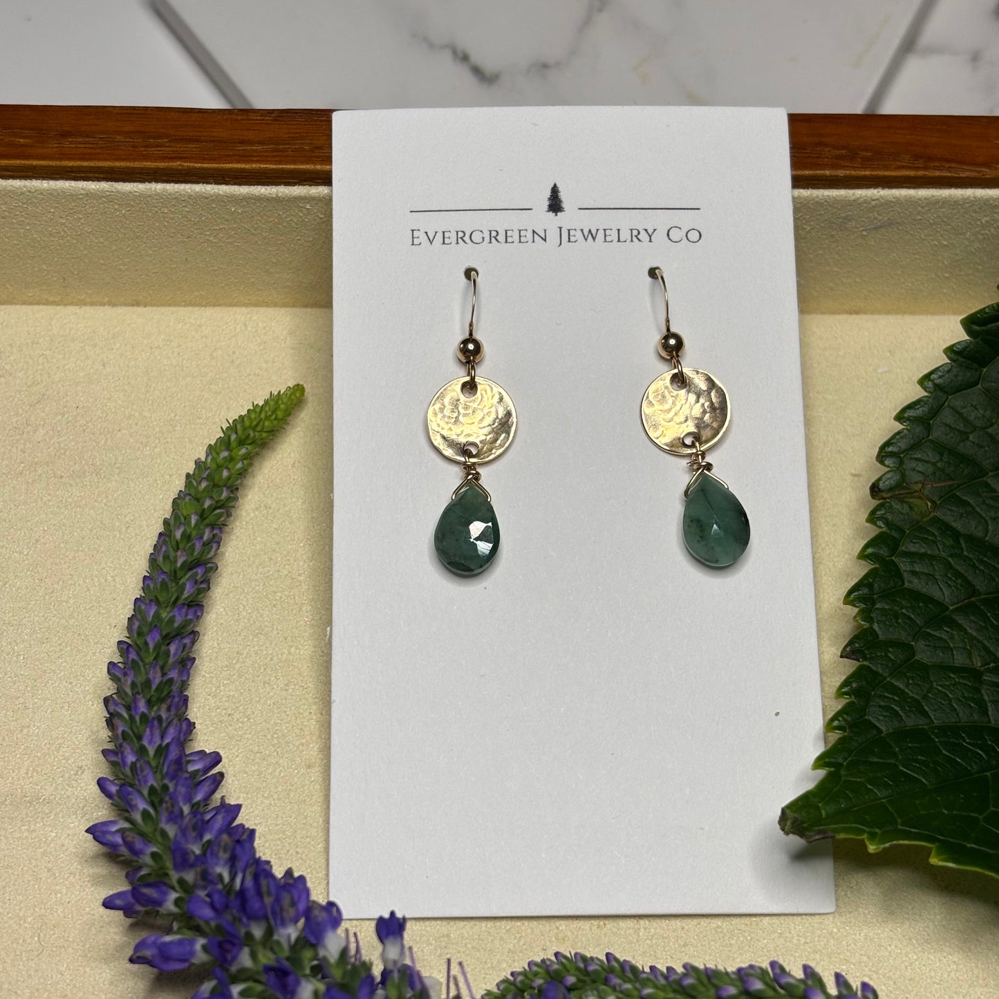 Emerald Earrings