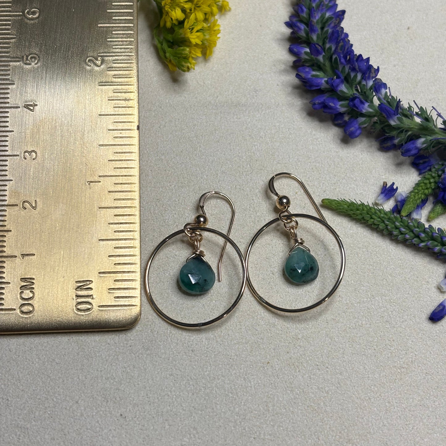 Emerald Earrings