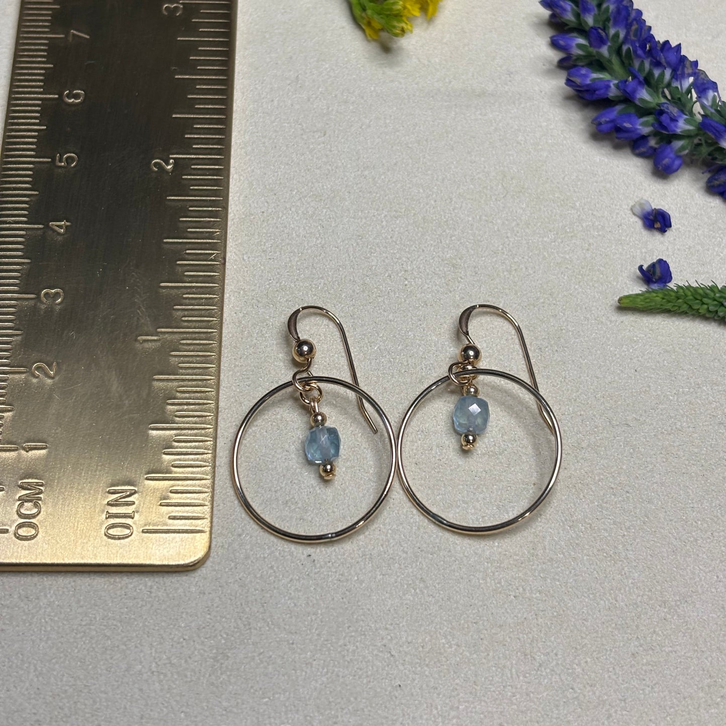Aquamarine Earrings
