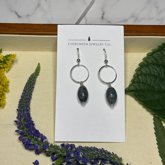 Moss Agate Earrings