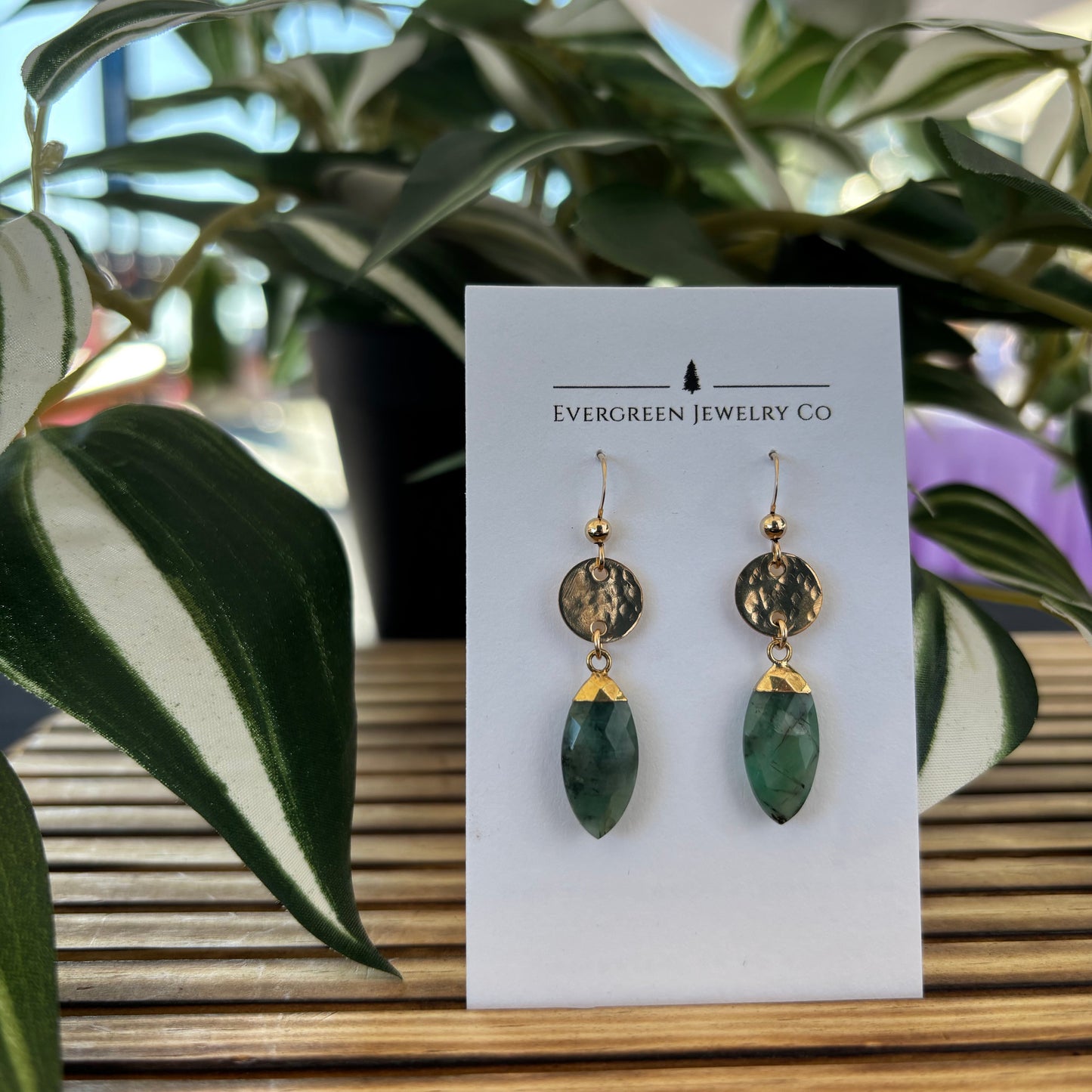 Emerald Earrings