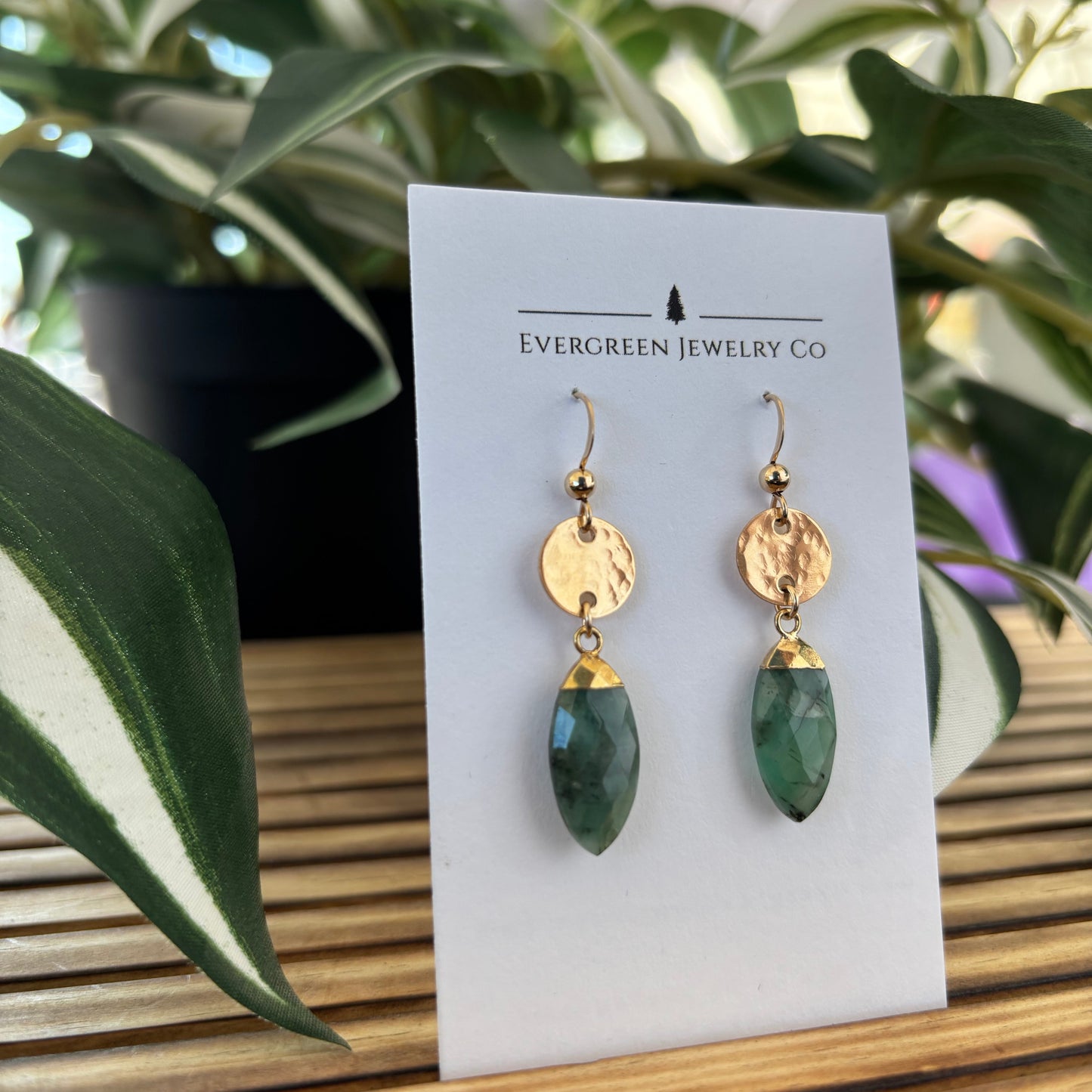 Emerald Earrings
