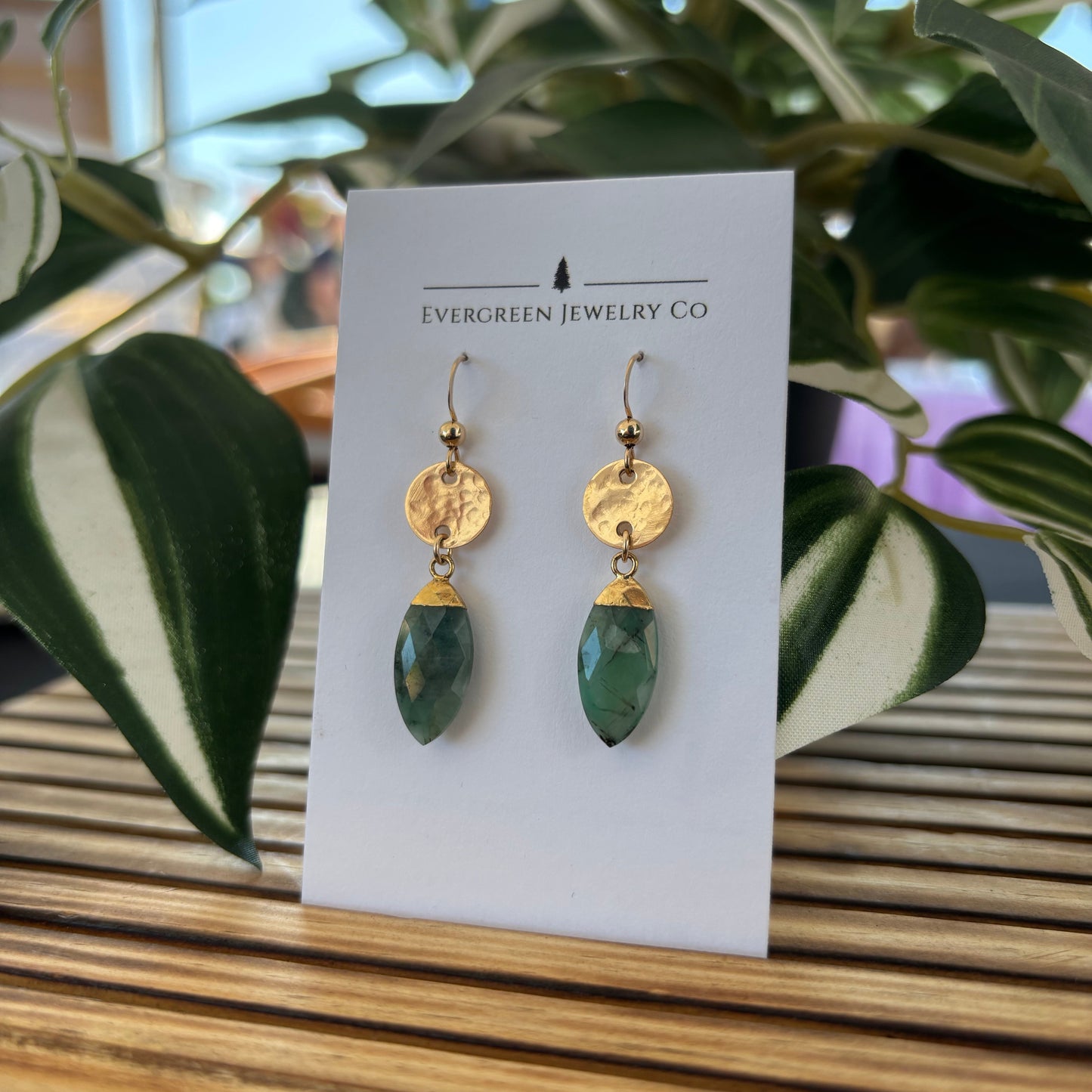 Emerald Earrings