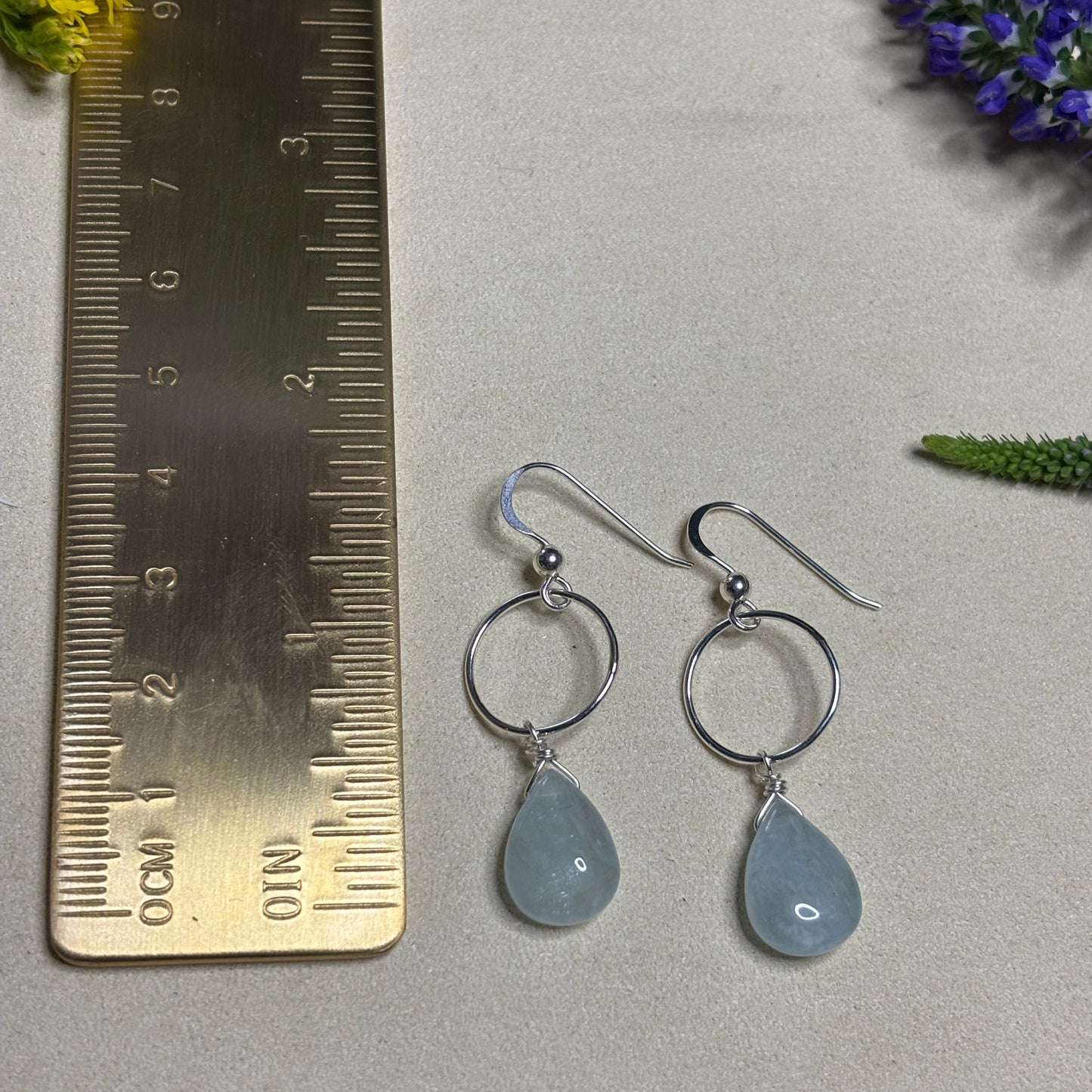 Aquamarine Earrings