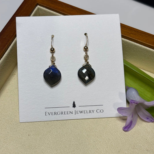 Labradorite Earrings