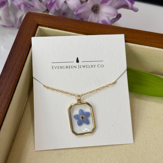 Forget-Me-Not Necklace