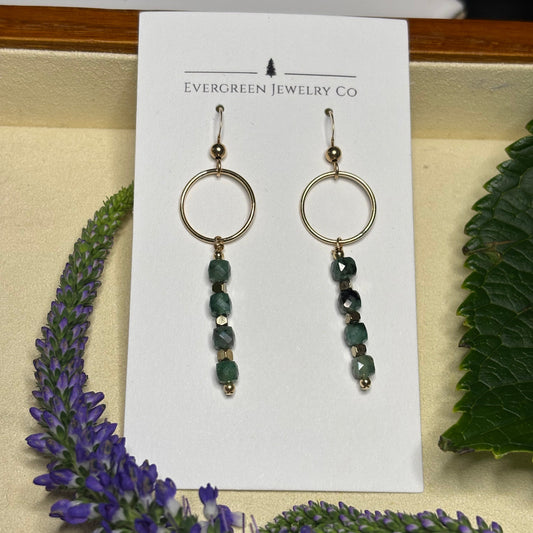 Emerald Earrings
