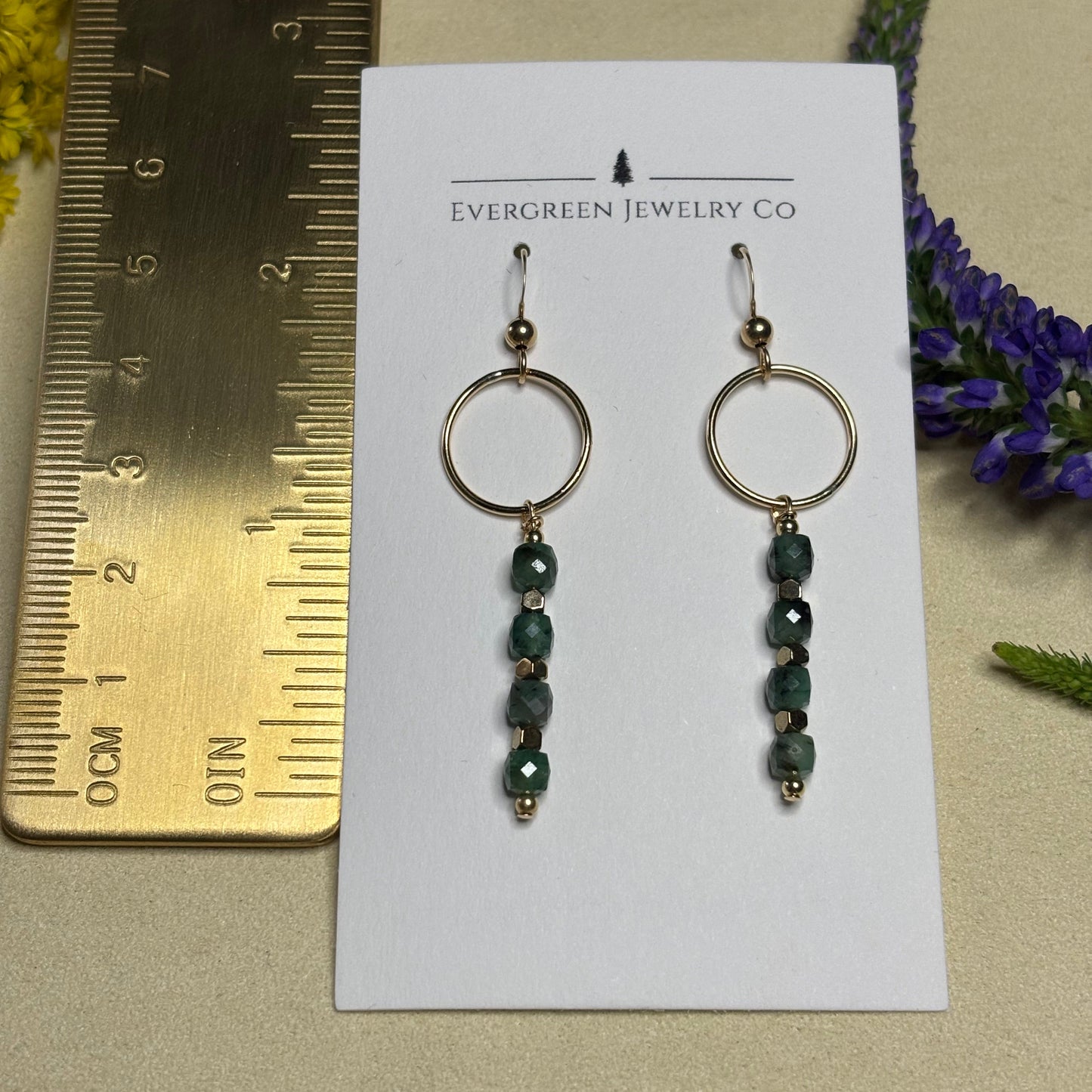 Emerald Earrings