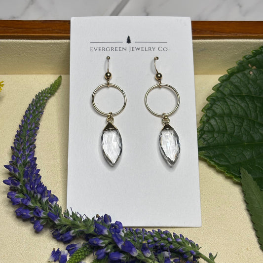 Quartz Earrings