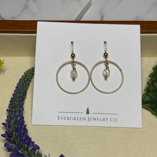 Moonstone Earrings