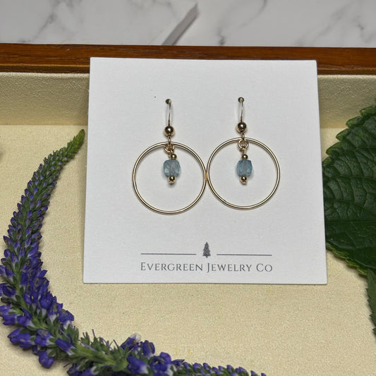 Aquamarine Earrings
