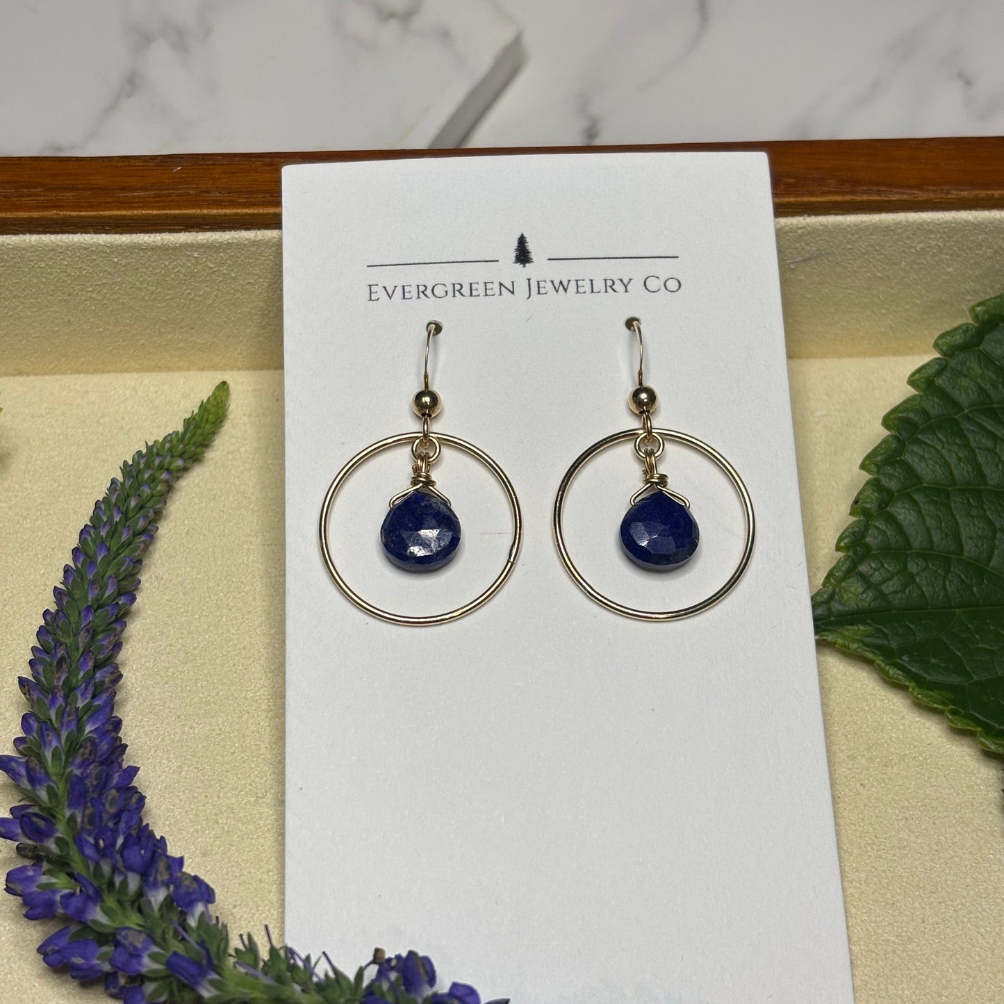 Lapis Earrings