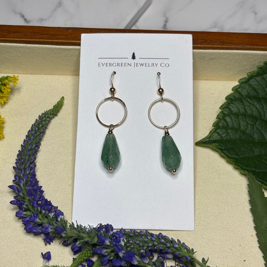 Aventurine Earrings