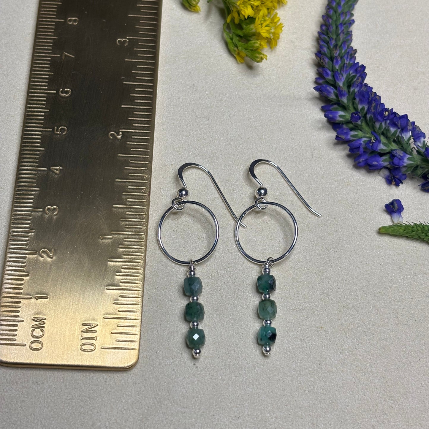 Emerald Earrings
