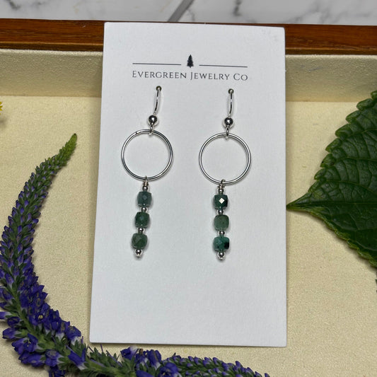 Emerald Earrings