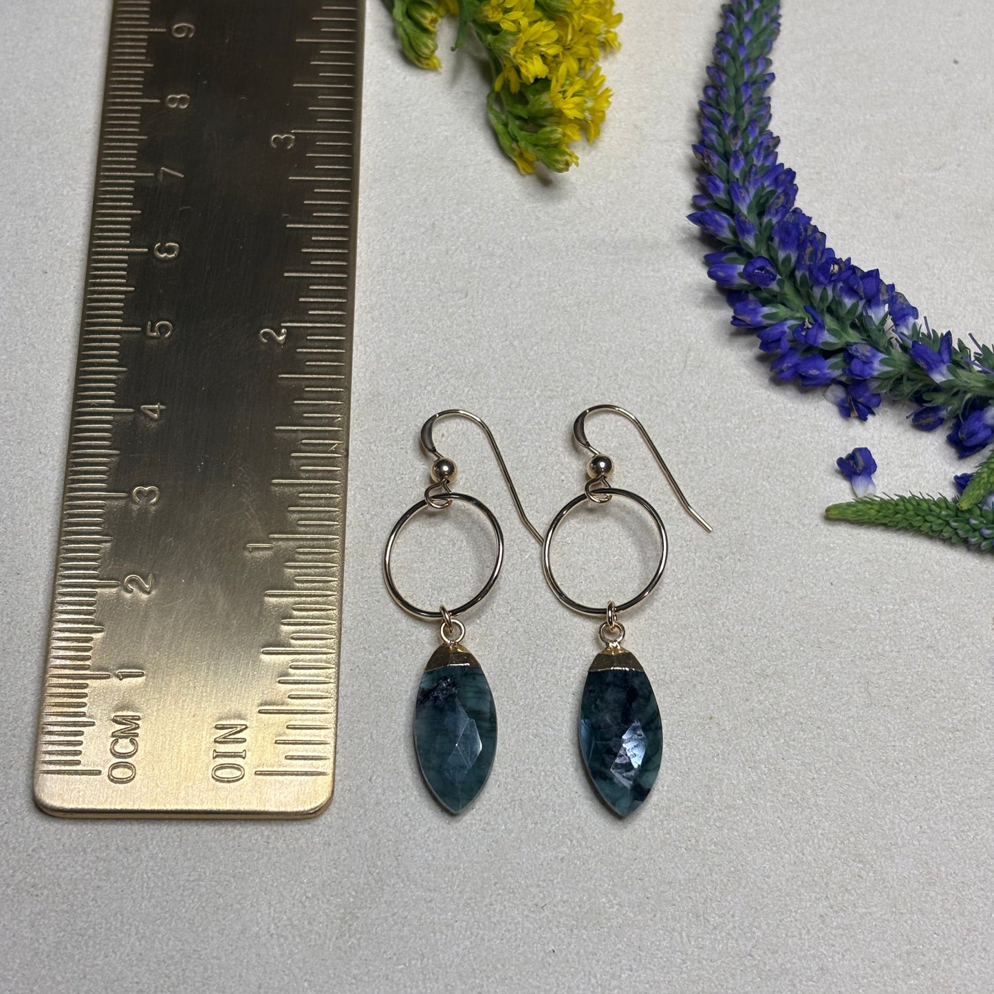 Emerald Earrings