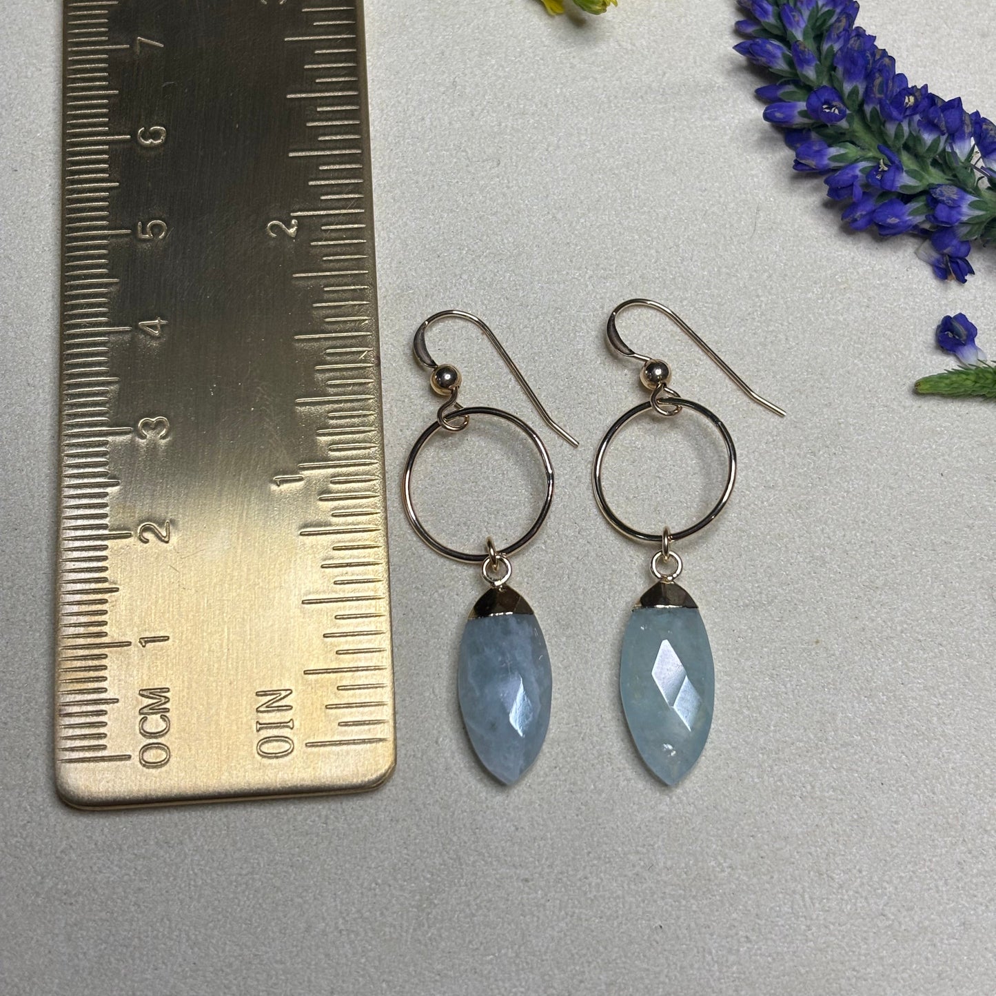 Aquamarine Earrings