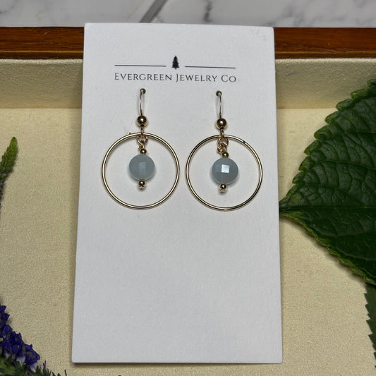 Aquamarine Earrings