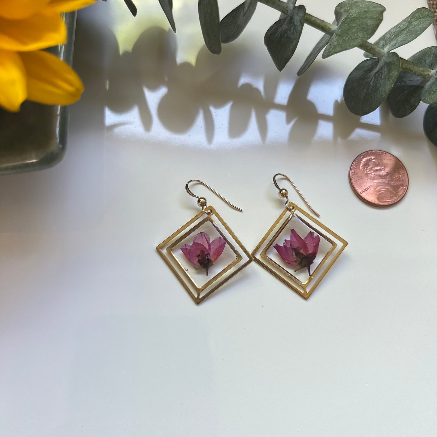 Boronia Flower Earrings