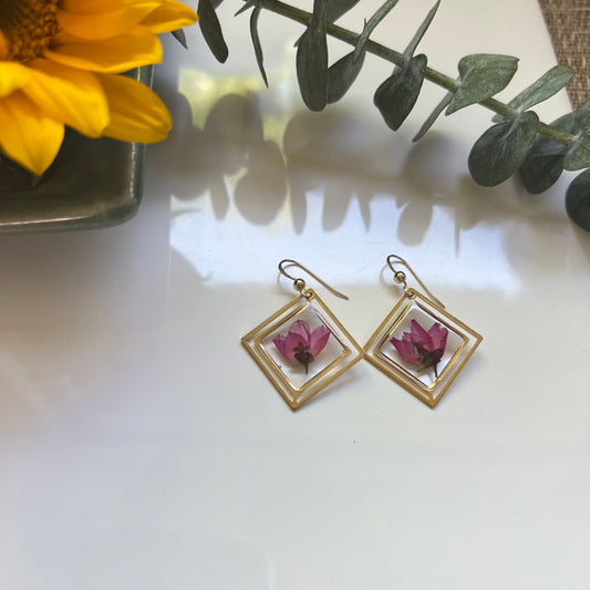 Boronia Flower Earrings