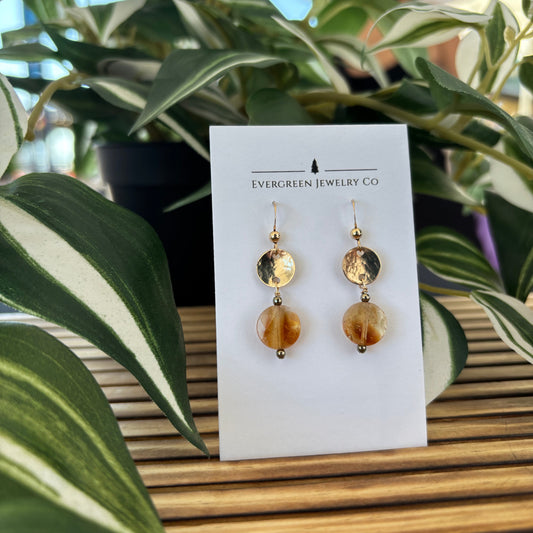 Citrine Earrings