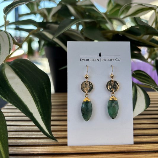 Emerald Earrings