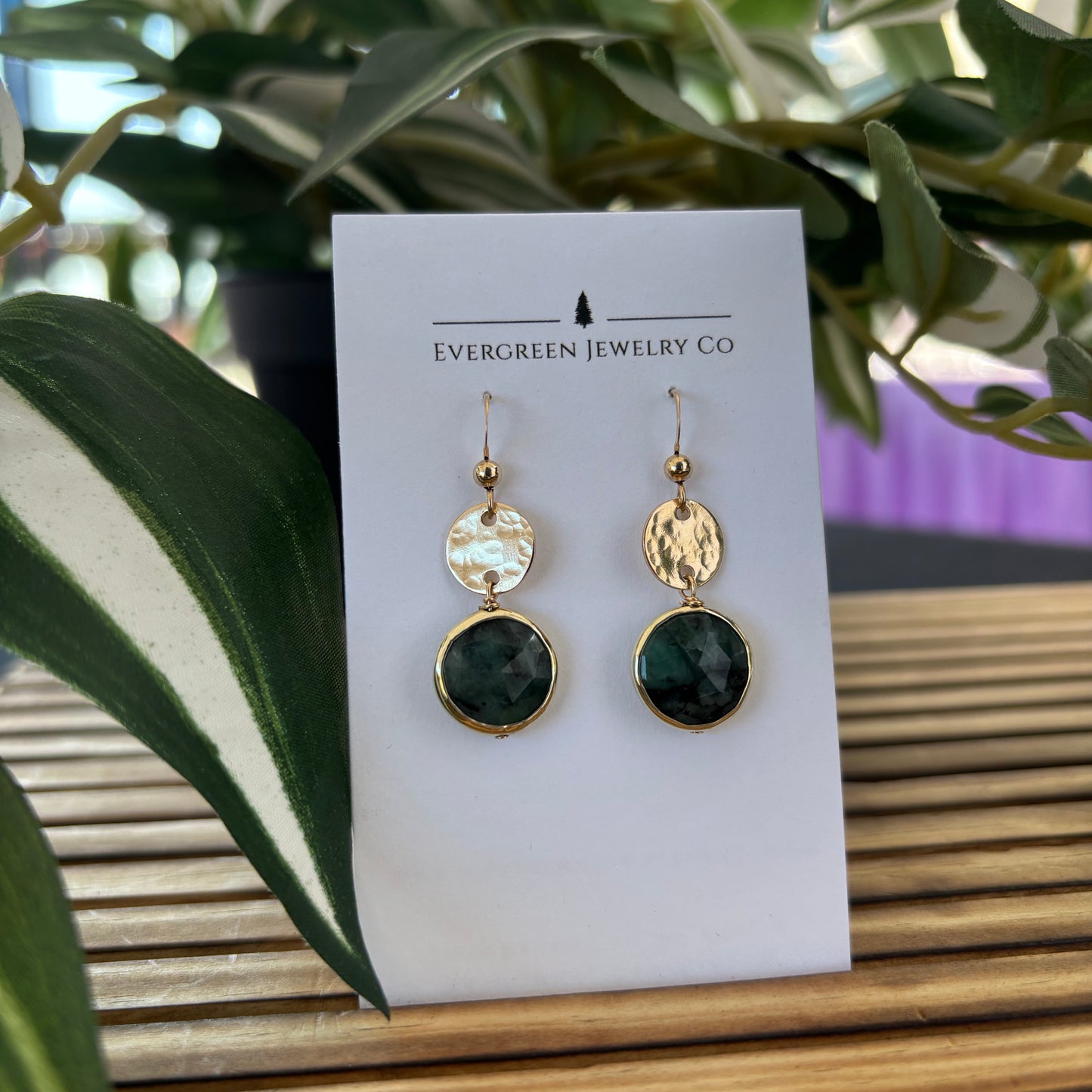 Emerald Earrings