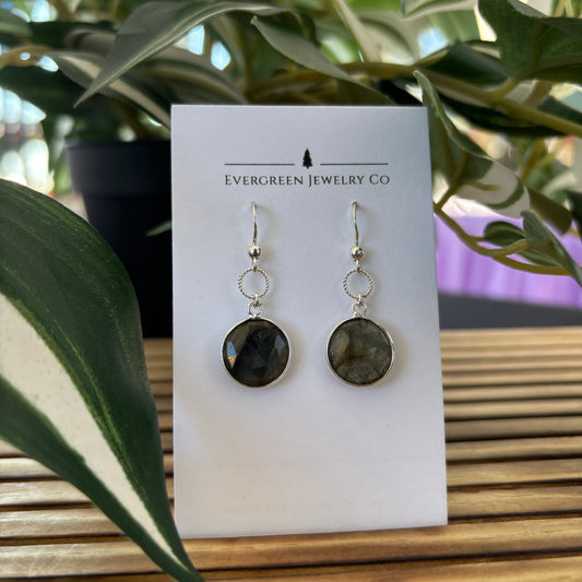 Labradorite Earrings