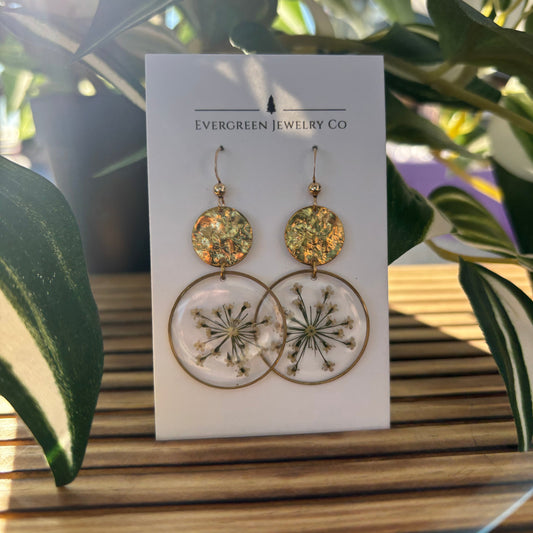 Queen Anne's Lace Earrings